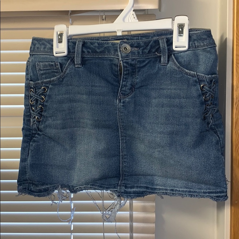 Maxi jean skirt